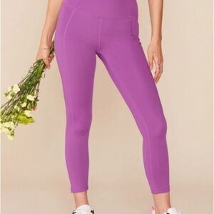 Girlfriend Collective purple yoga 🧘‍♂️ pants